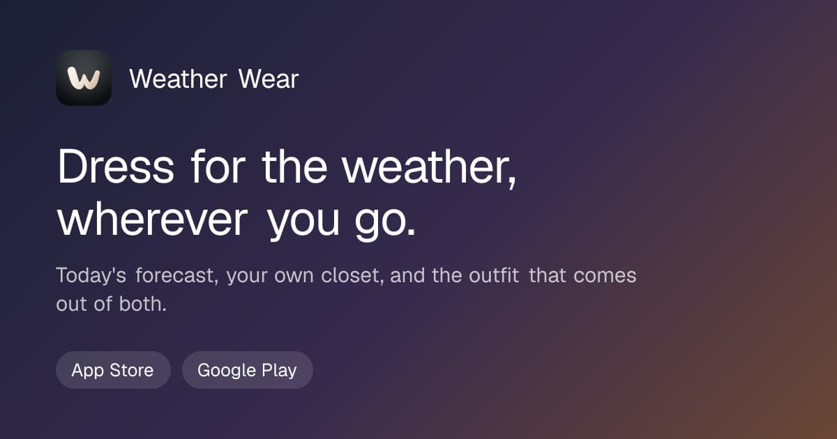 Weather Wear